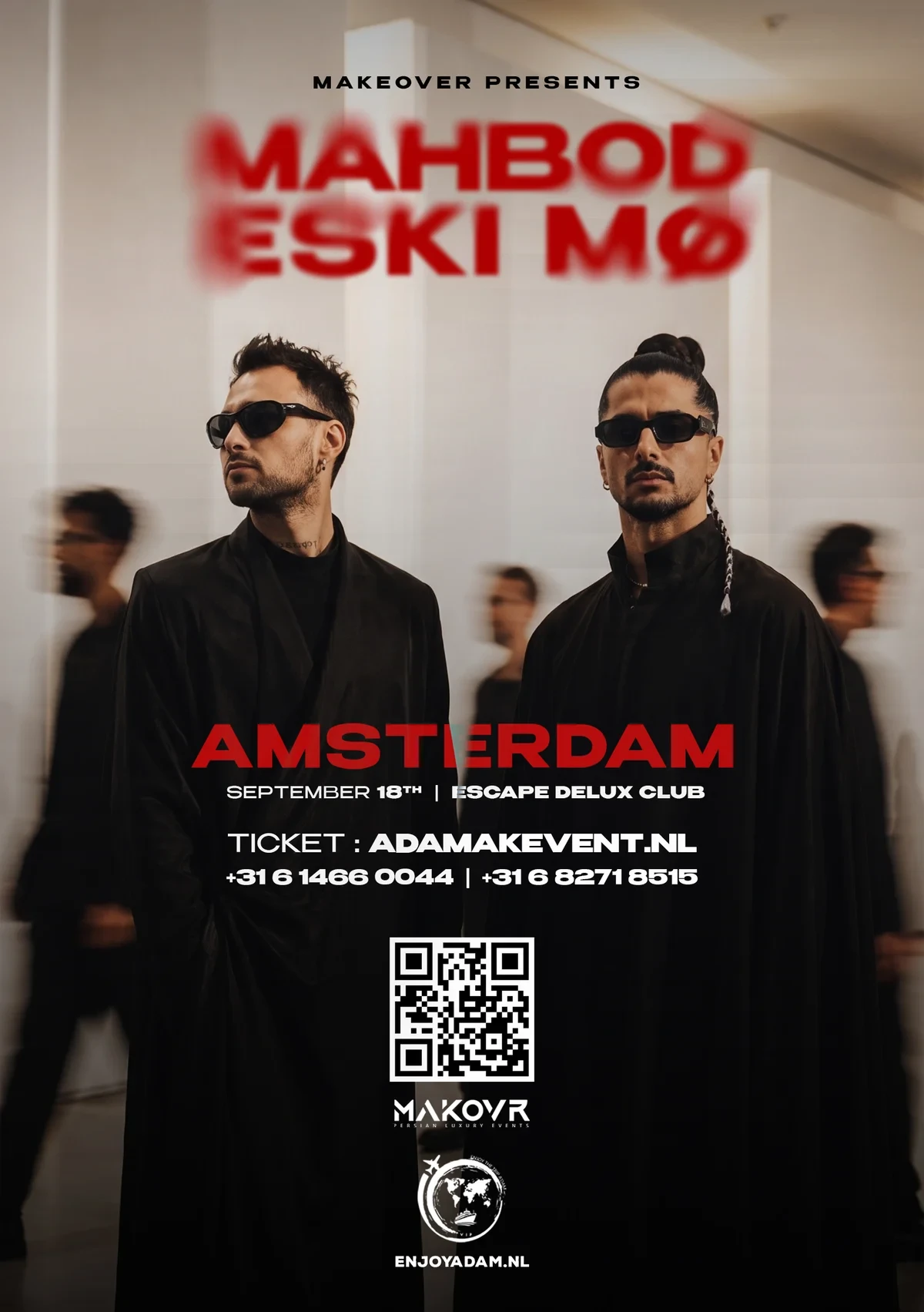 Eskimo + Mahbod Live in Amsterdam poster